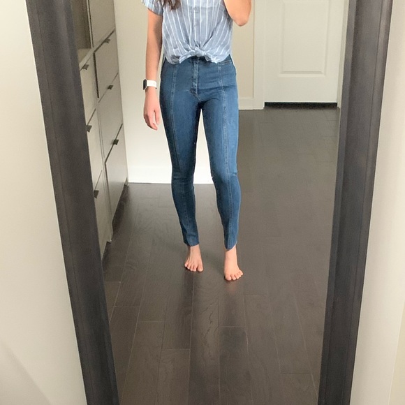 Abercrombie & Fitch Denim - A&F High Rise Skinny Ankle Jeans
